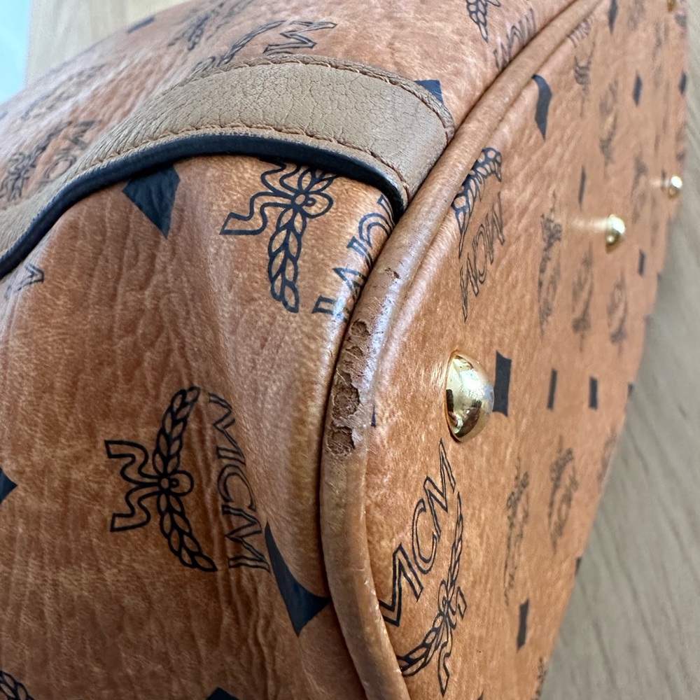 MCM Cognac Shoulder bag - Picture 4 of 16